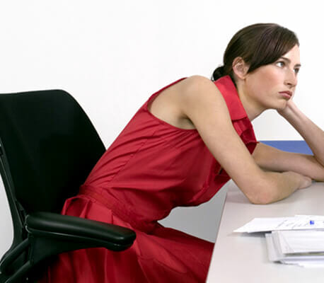 woman sitting small
