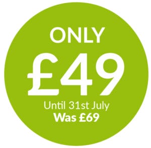 £49 only with savings new until end of July copy